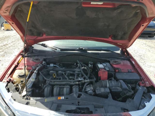 3FAHP0JAXBR249906 - 2011 FORD FUSION SEL RED photo 11