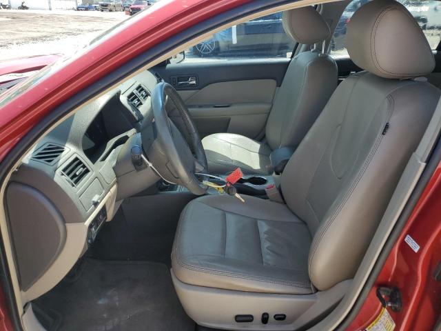 3FAHP0JAXBR249906 - 2011 FORD FUSION SEL RED photo 7