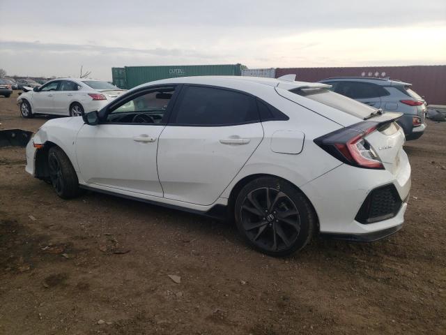 SHHFK7H41KU407610 - 2019 HONDA CIVIC SPORT WHITE photo 2