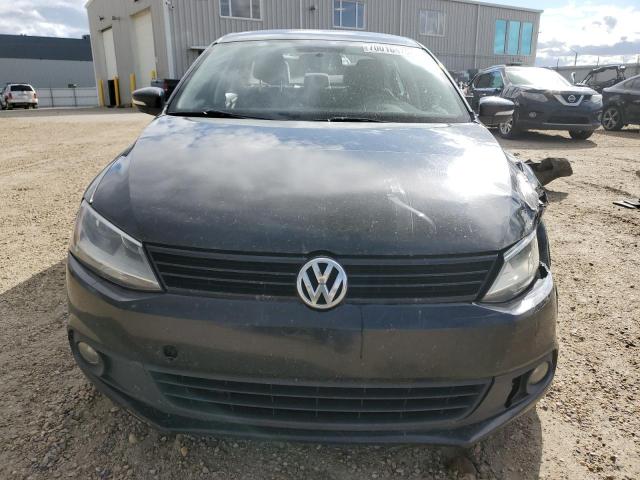 3VWDL7AJ3EM251525 - 2014 VOLKSWAGEN JETTA TDI BLACK photo 5