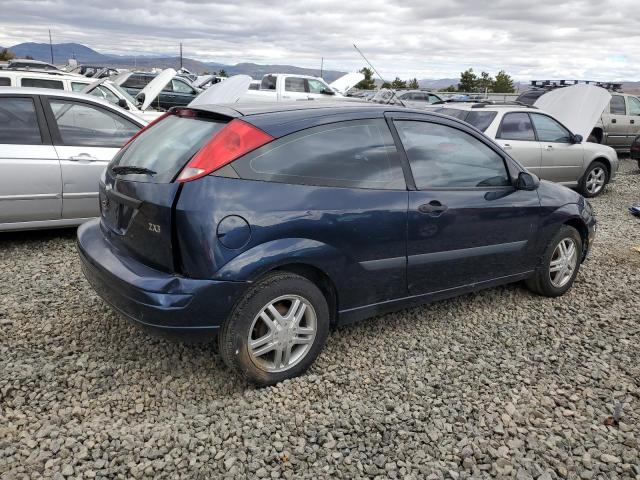 3FAFP31393R110748 - 2003 FORD FOCUS ZX3 BLUE photo 3