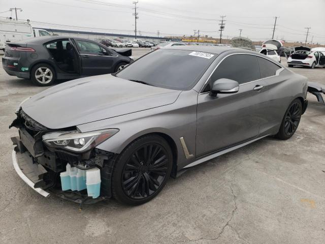 JN1EV7EK7HM363946 - 2017 INFINITI Q60 PREMIUM GRAY photo 1