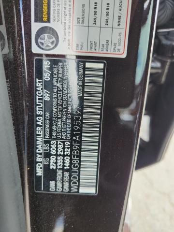 WDDUG8FB9FA195397 - 2015 MERCEDES-BENZ S 550 4MATIC BLACK photo 13