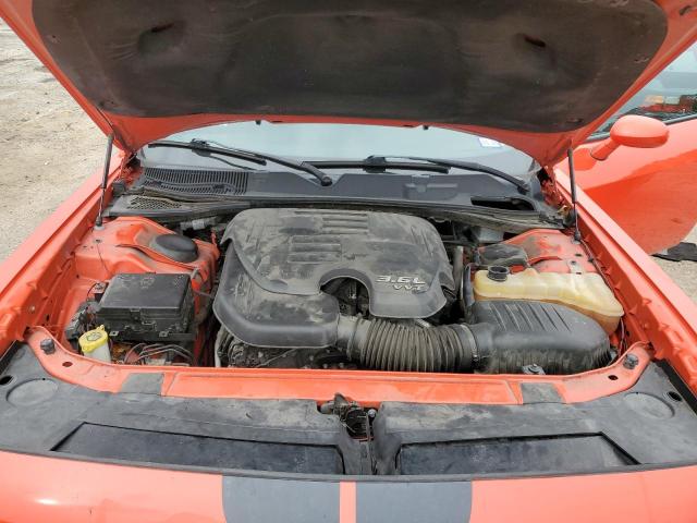 2C3CDZAGXJH204534 - 2018 DODGE CHALLENGER SXT ORANGE photo 11