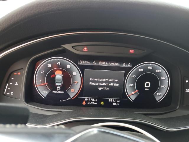 WAUM2AF25KN034898 - 2019 AUDI A6 PRESTIGE ნაცრისფერი ფოტო 9