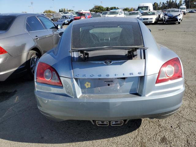 1C3AN69L14X012617 - 2004 CHRYSLER CROSSFIRE LIMITED SILVER photo 6