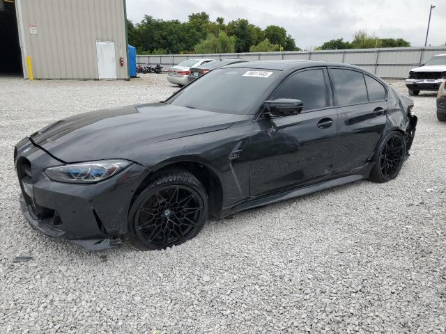WBS33AY06MFK82882 - 2021 BMW M3 COMPETITION BLACK photo 1