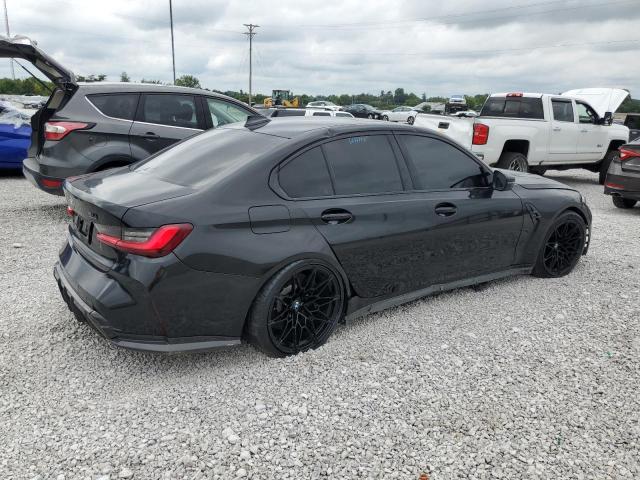 WBS33AY06MFK82882 - 2021 BMW M3 COMPETITION BLACK photo 3