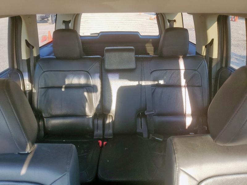 2FMGK5C82KBA13921 - 2019 FORD FLEX SEL თაფლისფერი ფოტო 10