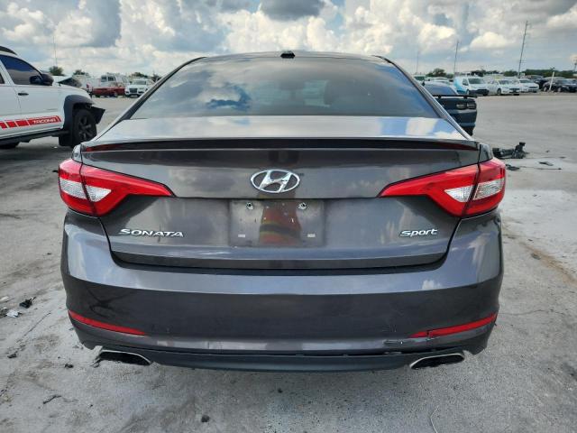5NPE34AF7GH323000 - 2016 HYUNDAI SONATA SPORT BROWN photo 6