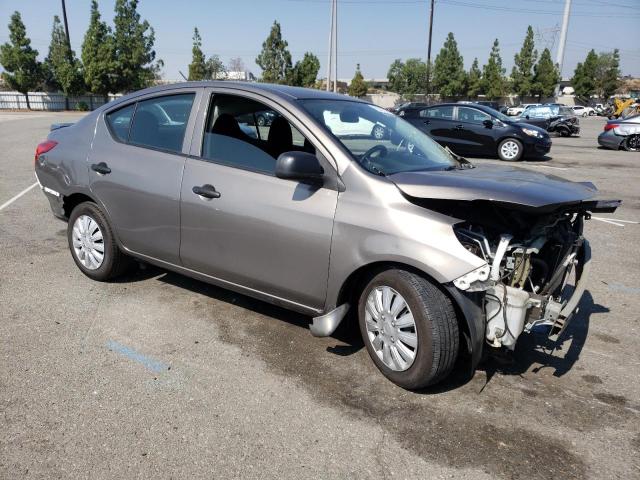 3N1CN7AP8FL819193 - 2015 NISSAN VERSA S GRAY photo 4