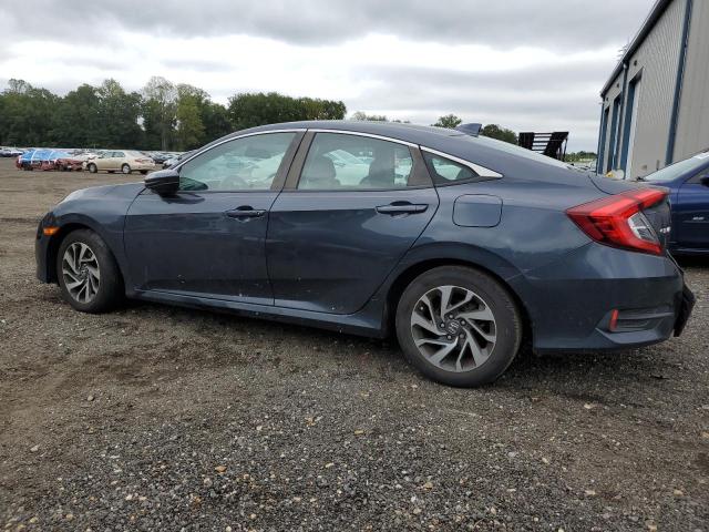 2HGFC2F74JH500257 - 2018 HONDA CIVIC EX GRAY photo 2
