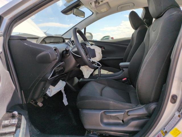 JTDL9RFU5K3000921 - 2019 TOYOTA PRIUS SILVER photo 7
