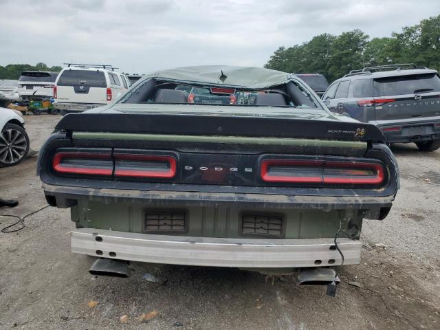 2C3CDZFJ0NH185468 - 2022 DODGE CHALLENGER R/T SCAT PACK GREEN photo 6