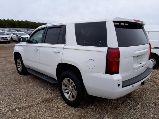 1GNSK3EC4FR673523 - 2015 CHEVROLET TAHOE SPECIAL WHITE photo 2