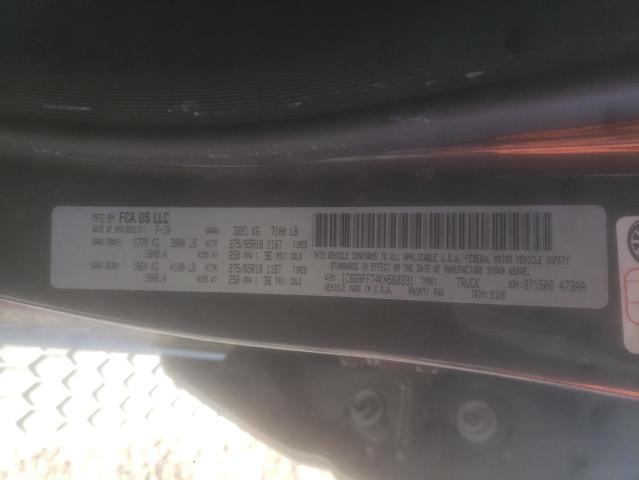 1C6SRFFT4KN560331 - 2019 RAM 1500 BIG HORN/LONE STAR GRAY photo 13