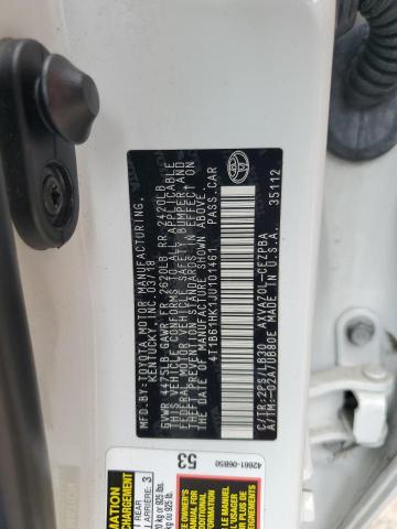 4T1B61HK1JU101461 - 2018 TOYOTA CAMRY XSE Ağ foto 12