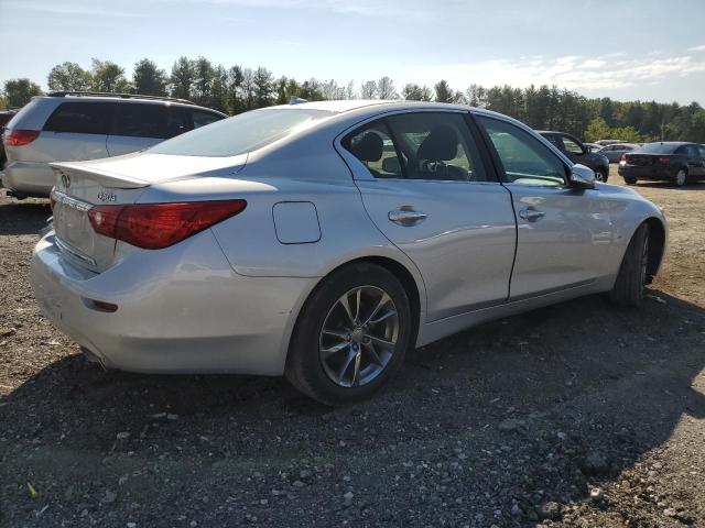 JN1BV7AR6FM420236 - 2015 INFINITI Q50 BASE SILVER photo 3