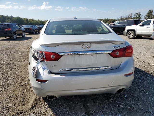 JN1BV7AR6FM420236 - 2015 INFINITI Q50 BASE SILVER photo 6