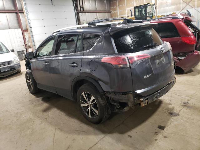 JTMRFREVXGD191170 - 2016 TOYOTA RAV4 XLE GRAY photo 2