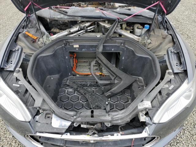 5YJSA1DP3DFP13033 - 2013 TESLA MODEL S 灰色 照片 11