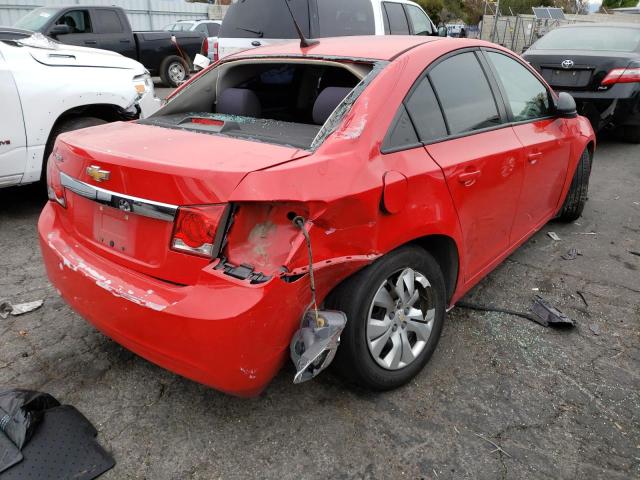 1G1PA5SG9E7171646 - 2014 CHEVROLET CRUZE LS RED photo 3