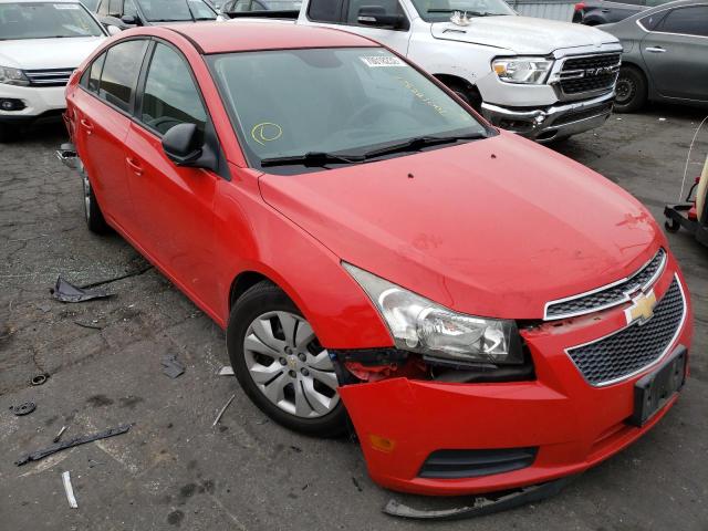 1G1PA5SG9E7171646 - 2014 CHEVROLET CRUZE LS RED photo 4