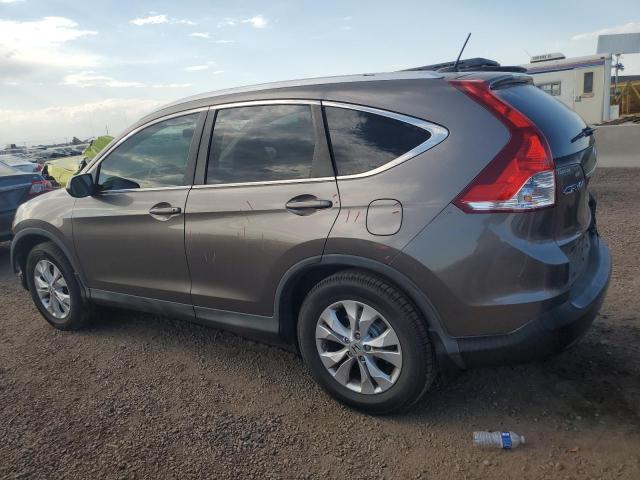 5J6RM3H74CL039721 - 2012 HONDA CR-V EXL GRAY photo 2