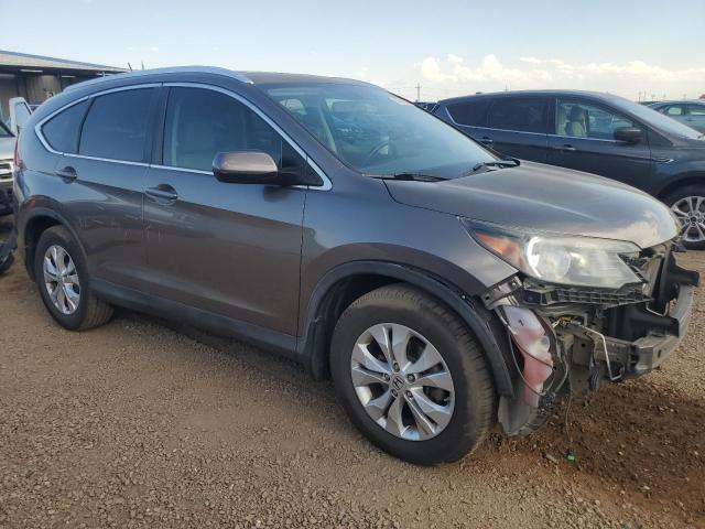 5J6RM3H74CL039721 - 2012 HONDA CR-V EXL GRAY photo 4