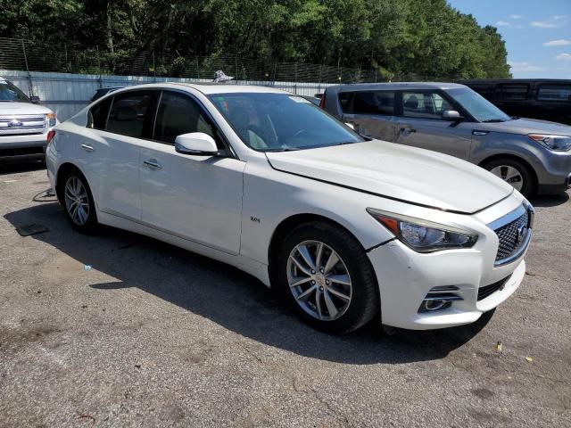 JN1CV7AP2GM201584 - 2016 INFINITI Q50 BASE WHITE photo 4