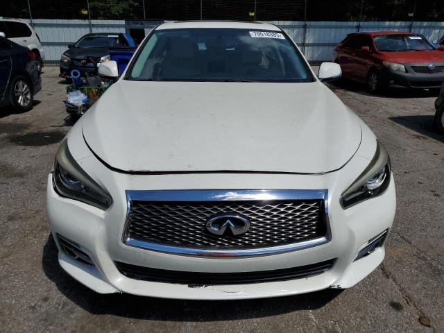 JN1CV7AP2GM201584 - 2016 INFINITI Q50 BASE WHITE photo 5