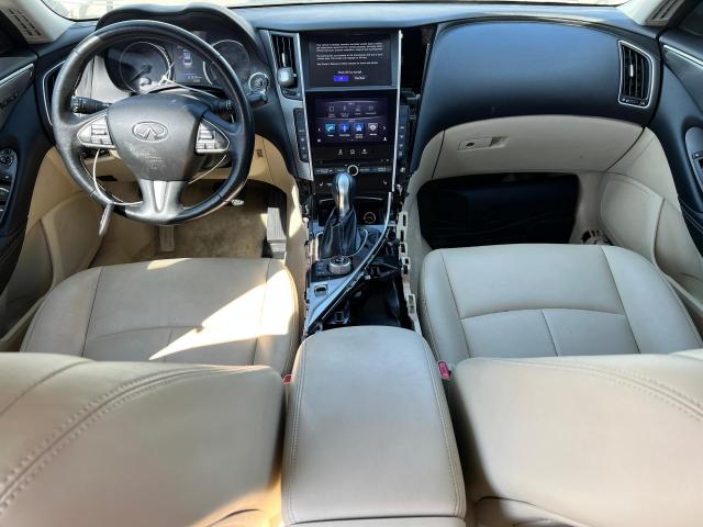 JN1CV7AP2GM201584 - 2016 INFINITI Q50 BASE WHITE photo 8