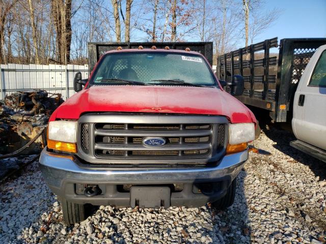 1FDXF46S7YED71700 - 2000 FORD F450 SUPER DUTY RED photo 11