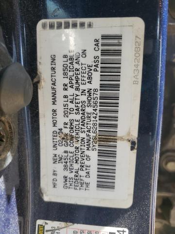 5Y2SL62814Z456578 - 2004 PONTIAC VIBE BLUE photo 13