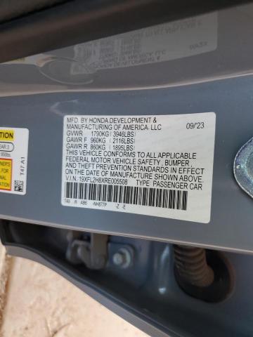 19XFL2H8XRE005508 - 2024 HONDA CIVIC SPORT 灰色 照片 12