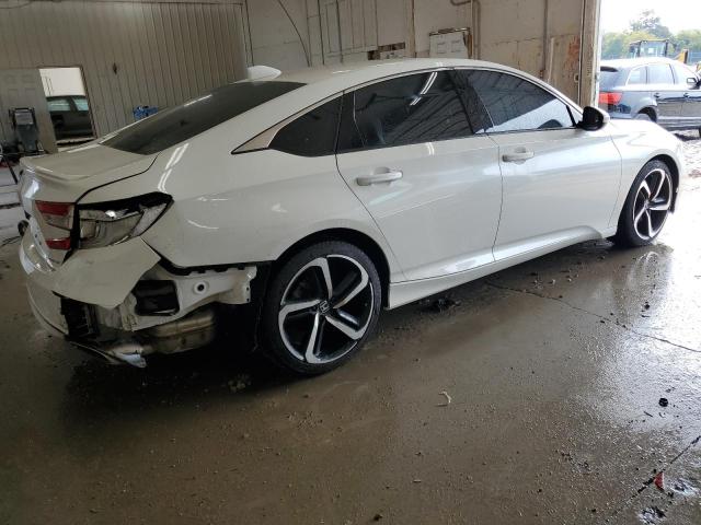 1HGCV1F32JA078802 - 2018 HONDA ACCORD SPORT Biały zdjęcie 3