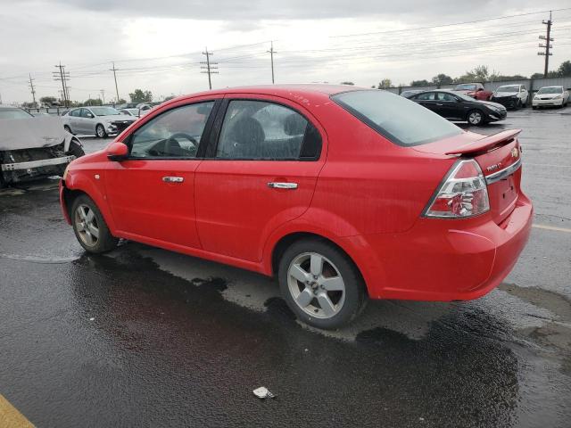 KL1TG56698B076633 - 2008 CHEVROLET AVEO LT RED photo 2