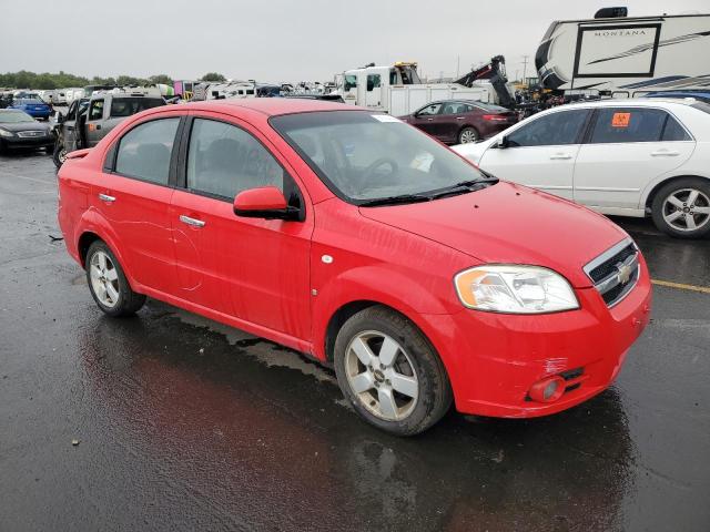 KL1TG56698B076633 - 2008 CHEVROLET AVEO LT RED photo 4