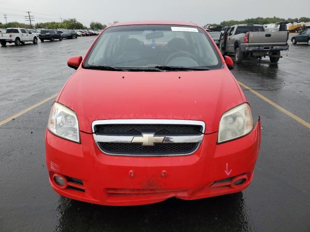KL1TG56698B076633 - 2008 CHEVROLET AVEO LT RED photo 5