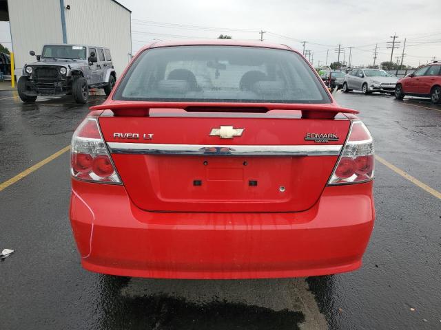 KL1TG56698B076633 - 2008 CHEVROLET AVEO LT RED photo 6