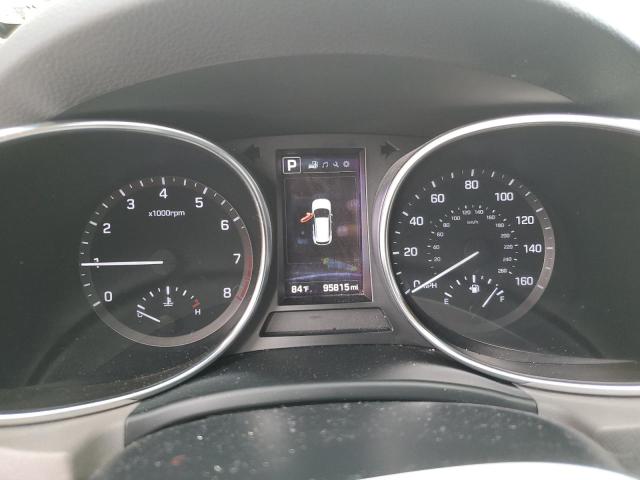 5NMZU3LB2HH025617 - 2017 HYUNDAI SANTA FE S WHITE photo 9