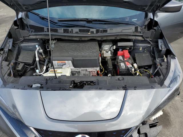 1N4AZ1CP8KC321669 - 2019 NISSAN LEAF S GRAY photo 11