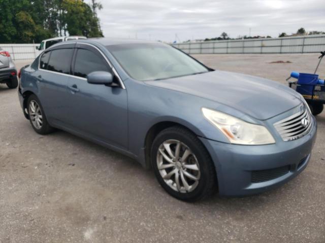 JNKBV61F58M271333 - 2008 INFINITI G35 BLUE photo 4