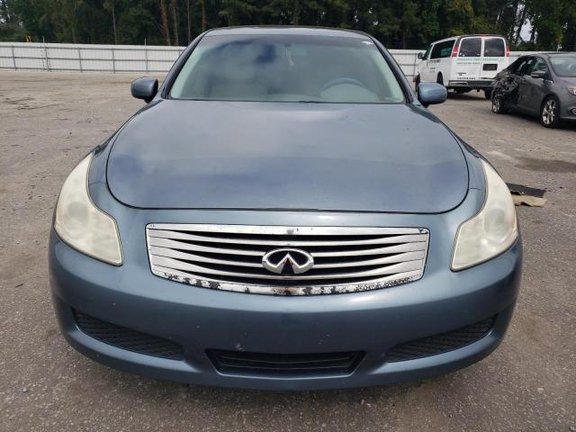 JNKBV61F58M271333 - 2008 INFINITI G35 BLUE photo 5