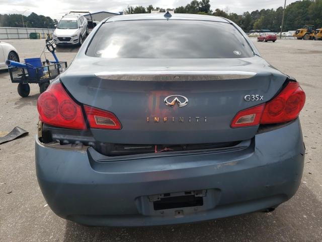 JNKBV61F58M271333 - 2008 INFINITI G35 BLUE photo 6