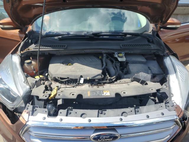 1FMCU9JD5HUE14673 - 2017 FORD ESCAPE TITANIUM BROWN photo 11