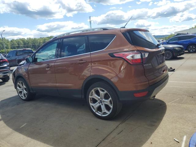 1FMCU9JD5HUE14673 - 2017 FORD ESCAPE TITANIUM BROWN photo 2