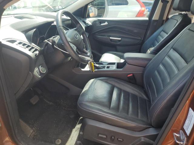 1FMCU9JD5HUE14673 - 2017 FORD ESCAPE TITANIUM BROWN photo 7