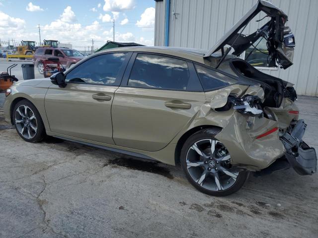 JHMFL4H94SX005982 - 2025 HONDA CIVIC SPORT TOURING TAN photo 2