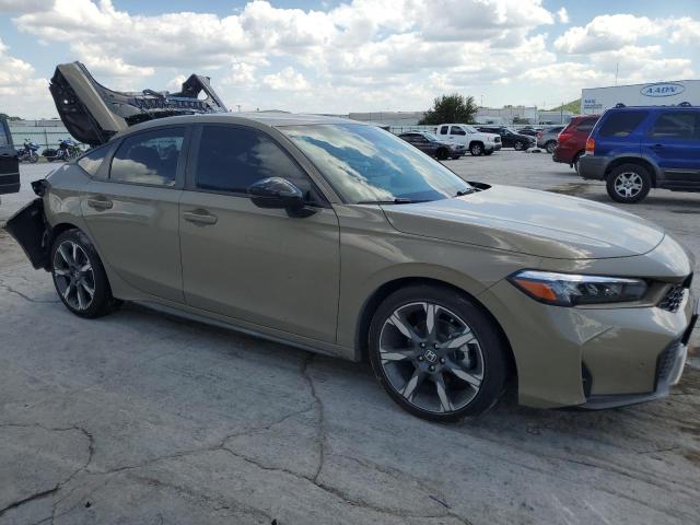 JHMFL4H94SX005982 - 2025 HONDA CIVIC SPORT TOURING TAN photo 4